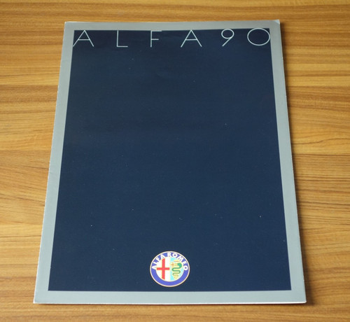 Dépliant alfa 1985 - de,
