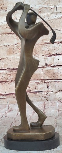 Firmato arte astratto golfista - firmato,