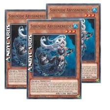 SIRENIDE ABYSSNEREIDE 3x (Mermail Abyssnerei) Comune • MP18 IT118 • 1Ed • Yugioh
