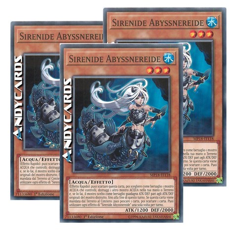 Sirenide abyssnereide - abyssnereide, 3x