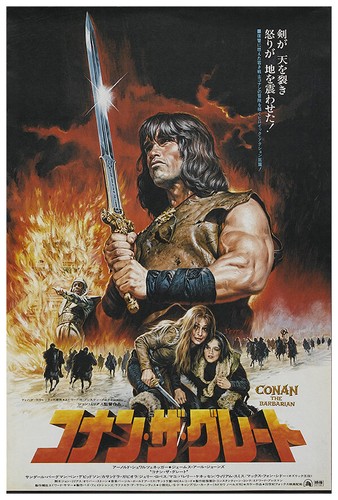 Conan barbaro locandina - barbaro,