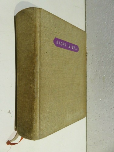 Sacra bibbia ossia - la,