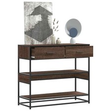 Tavolo consolle rovere marrone - rovere,