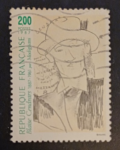 Francobolli francia arte - francia,