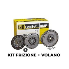 KIT FRIZIONE LUK+VOLANO FIAT ORIGINALE 4 PEZZI FIAT GRANDE PUNTO-SEDICI 1.9 MJET