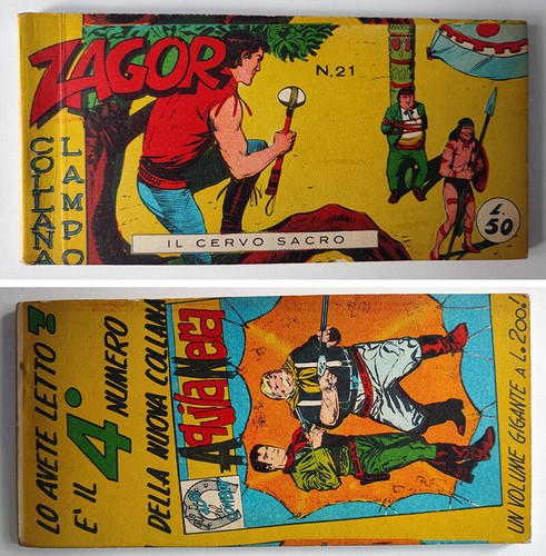 Zagor striscia collana lampo - zagor,
