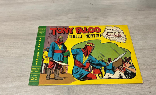 Fumetto tony falco con - falco,