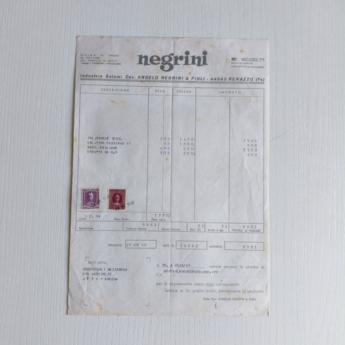 1969 negrini industria - 1969,