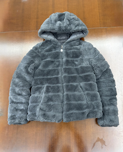 Piumino reversibile grigio - piumino,