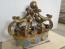 Corona In legno, Restauro Da