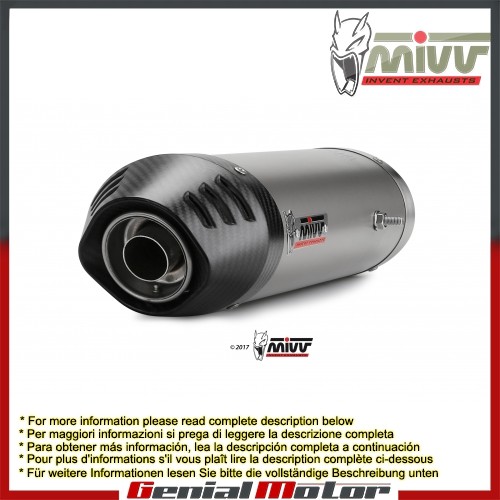 Scarichi mivv oval titanio - mivv,