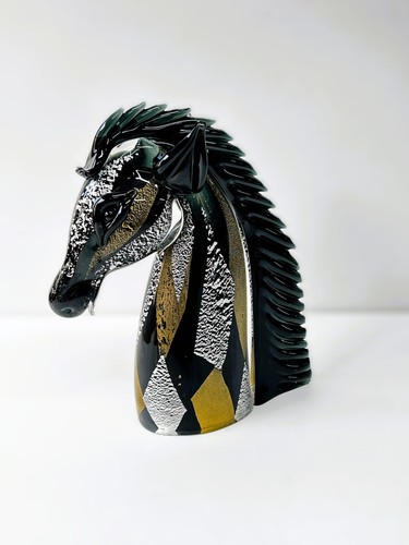 Murano statua testa cavallo - statua,