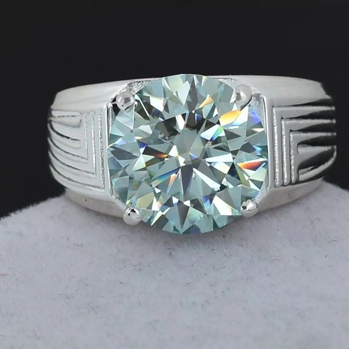 Luce blu trattato anello - blu,