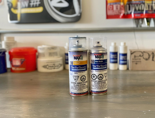 Aerosol touch paint kit - touch-up, for