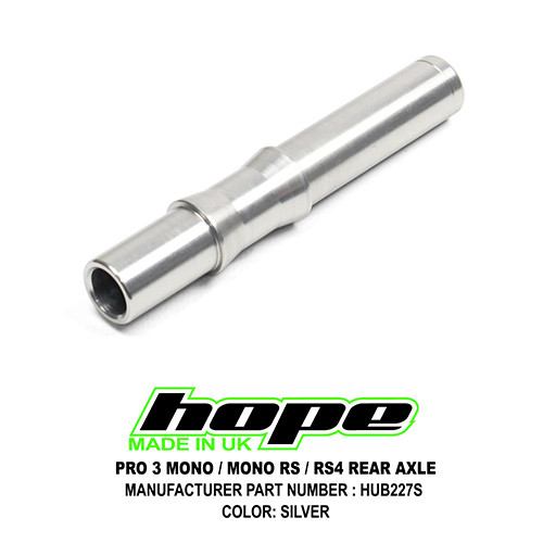 Asse mozzo posteriore hope - asse,