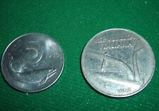 ITALIA SERIE MONETE ANNO 1953 IN LIRE 5-10 LIRE