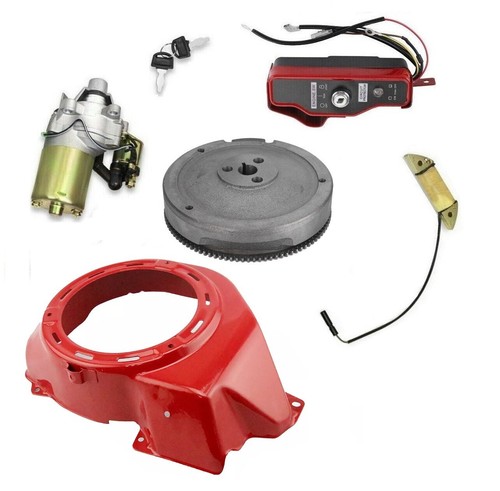 Starter motor key box - box, flywheel