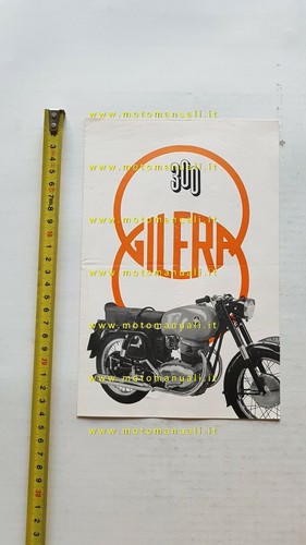 Gilera 300 1956 - , depliant