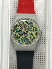 Orologio da polso SWATCH Lady SHEHERAZADE (LM105)-quasi NUOVO-1984! Vintage-tutto ORIGINALE