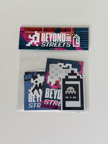 Invader stickers pack 12 - de,