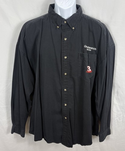 Camicia nera dale - nera, earnhardt