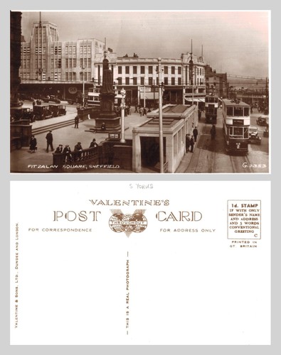 Vintage postcard fitzalan - postcard,