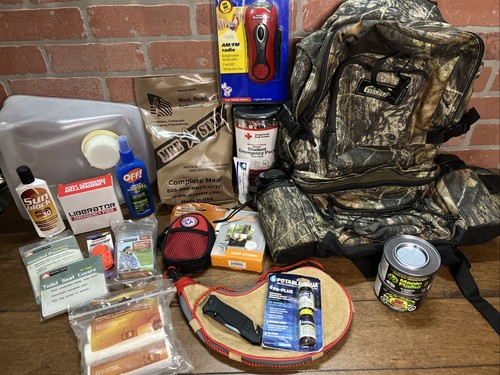 Kit sopravvivenza emergenza - kit,