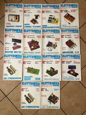 Lotto 14 Riviste Elettronica Pratica Anni 80 Stock Radio Milano da Collezione