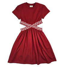 Abito Fendi bambina rosso