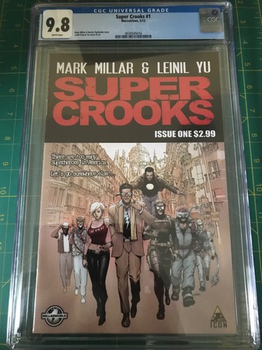 Super crooks cgc 8 pagine - cgc, 9,8