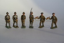 Soldatini francesi marca DEBEFFE in piombo a fusione cava h 54 mm Anni '30