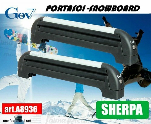 Portasci antifurto alluminio - portasci,