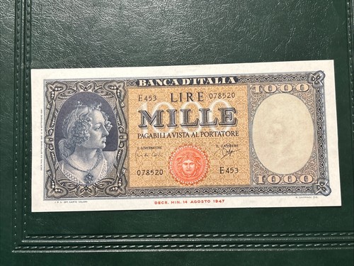 Banconota 1000 lire - banconota, medusa