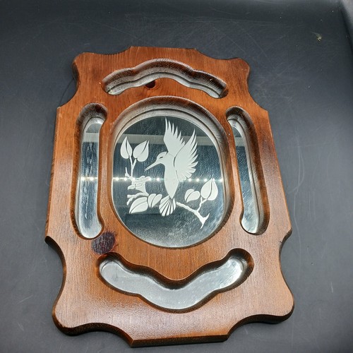 Specchio vintage legno - vintage,