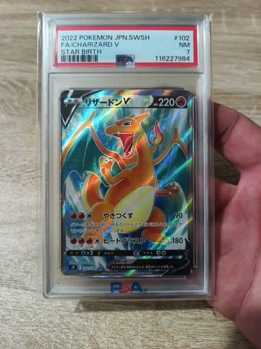 Carte pokemon charizard psa - pokemon, v
