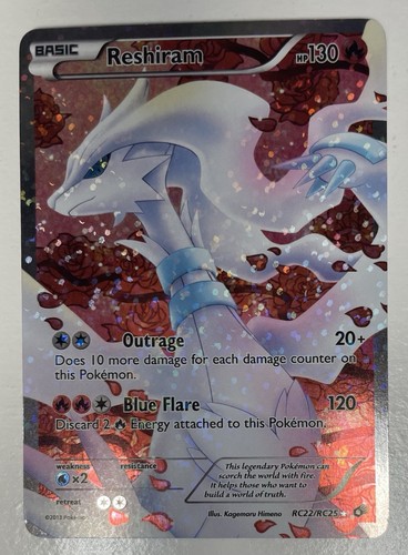 Pokemon reshiram full art - pokemon,
