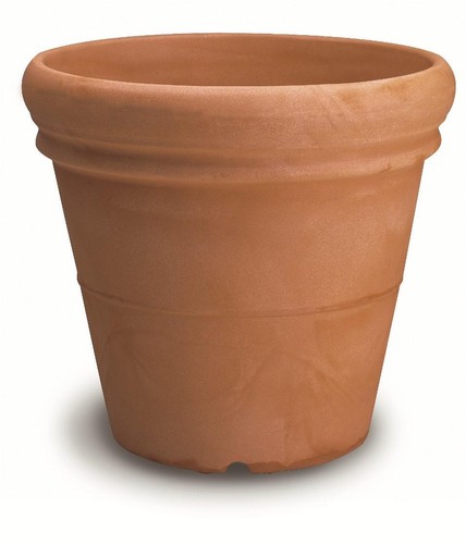 Vaso resina doppio bordo - resina,