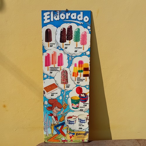 Insegna tabella gelati - insegna,