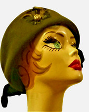 Cappello pillbox fascinator