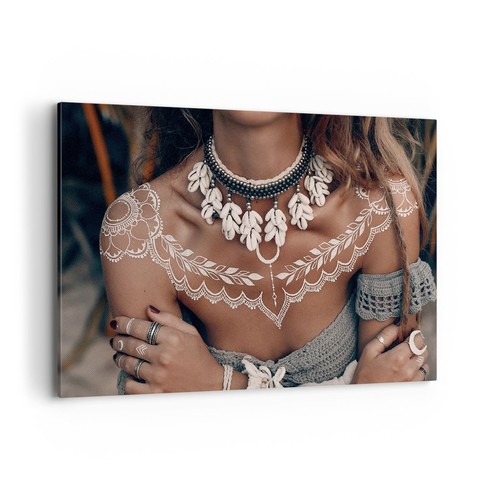 Quadro tela 120x80cm donna - su,
