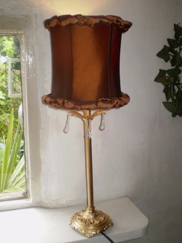 Lampada tavolo ingioiellata - da,
