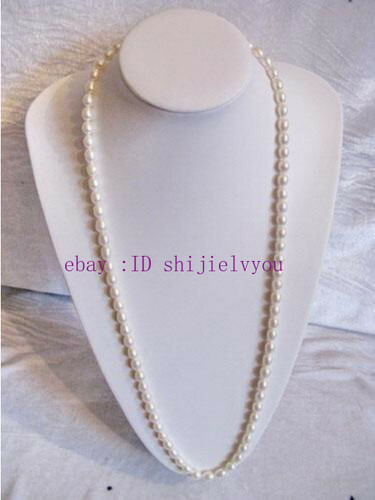 Collana perle bianche - collana, 32''