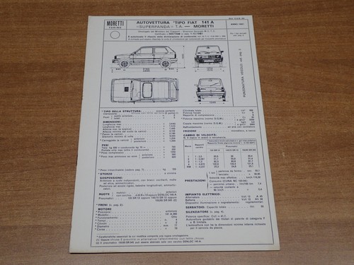 Moretti fiat superpanda tipo - moretti,