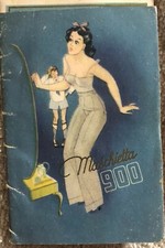 Calendarietto Maschietta 900	di Salone Ciccino Rando,  1942,  U. Mignani Bologna