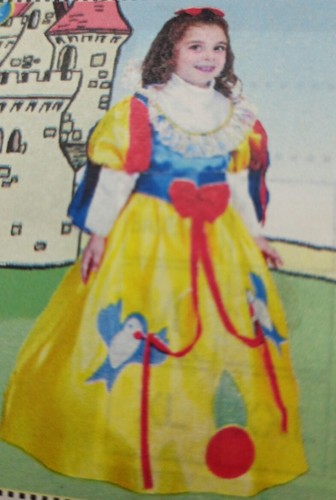 Vestito carnevale biancaneve - vestito,