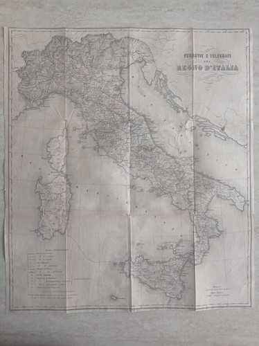 Map railways - map, and