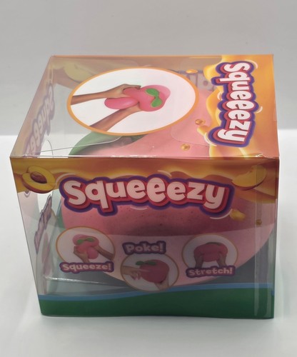 Squeeezy peach squishy - peach, stress