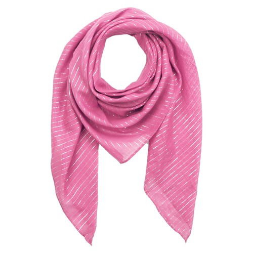 Panno cotone rosa lurex