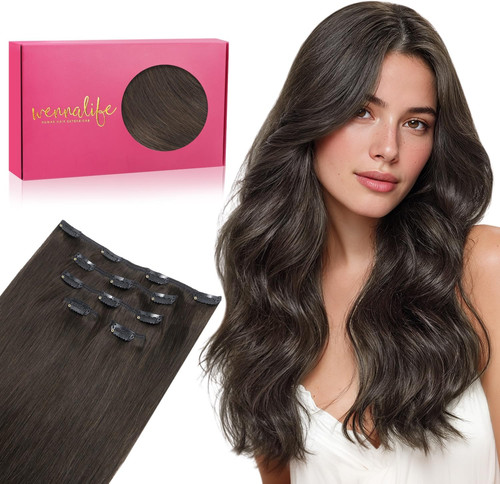 Extension con clip capelli - clip,