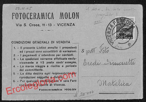 Ak6099 storia postale - -,